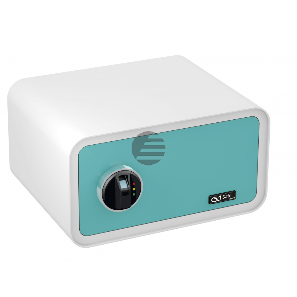 OLYMPIA TRESOR GOSAFE 200 BLAU/WEISS 7023 Fingerprint Schloss