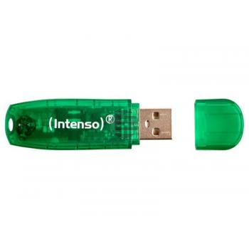 INTENSO USB STICK 2.0 8GB GRUEN 3502460 Rainbow Line