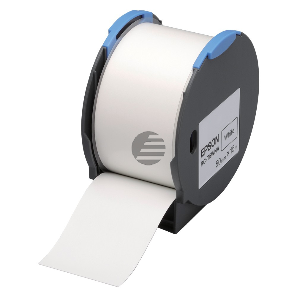 Epson Plastikbandrolle weiß (C53S634001, RC-T5WNA)