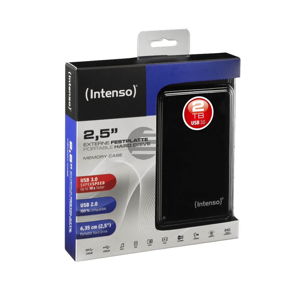 Intenso Festplatte 2 TB 2.5" schwarz (6021580)
