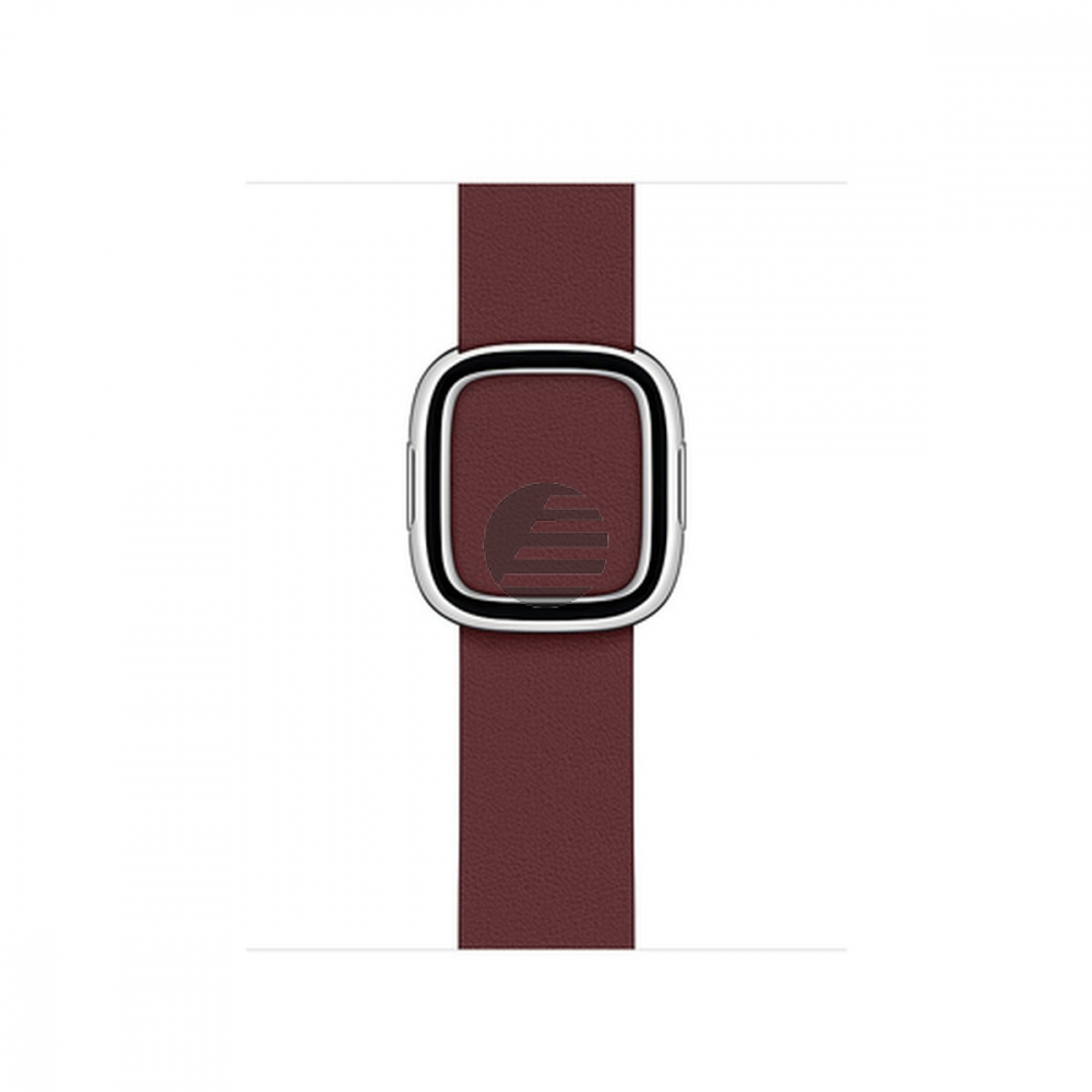 40mm Garnet Modern Buckle - Medium