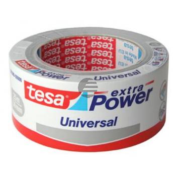 Tesa Reparaturband Extra Power Universal 50 mm x 25 m silber