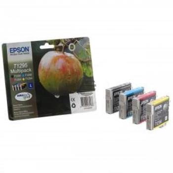Epson Tintenpatrone gelb, magenta, schwarz, cyan SC (C13T12954012, T1295)