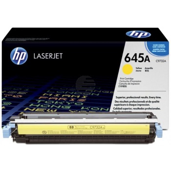 HP Toner-Kartusche gelb (C9732A, 645A)