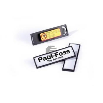 DURABLE Namensschild Clip-Card 67x17mm 813201 25 Stück