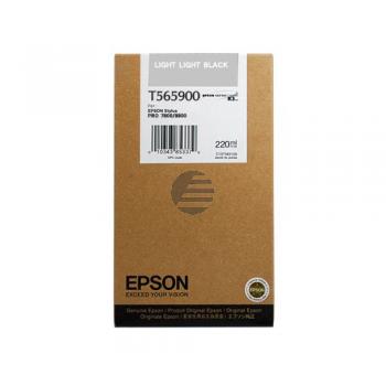 Epson Tintenpatrone schwarz light, light HC (C13T565900, T5659)