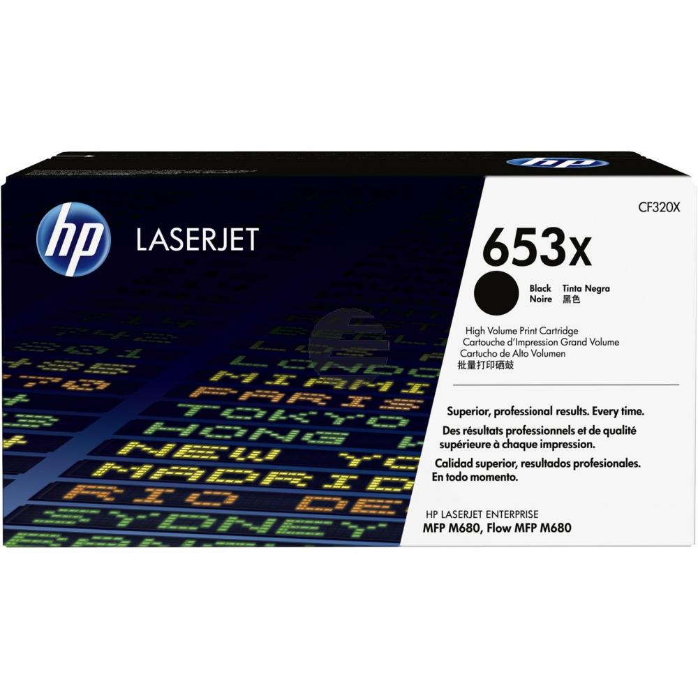 HP Toner-Kartusche schwarz HC (CF320X, 652A)