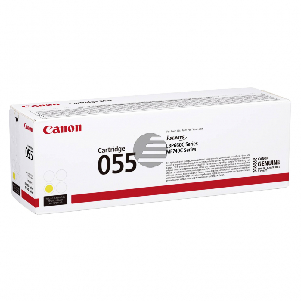 Canon Toner-Kartusche gelb (3013C002, 055)