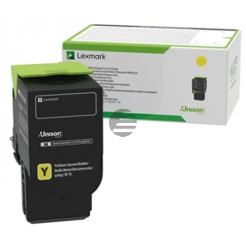 Lexmark Toner-Kit Contract (nur für Vertragskunden) gelb (78C2XYE)