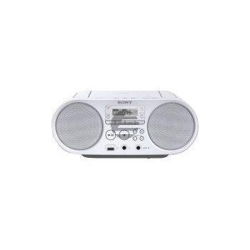 Sony ZS-PS50W Boombox CD/Radio Player, weiß