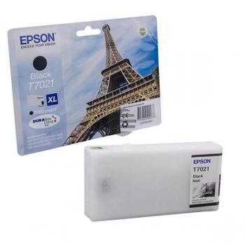 Epson Tintenpatrone schwarz HC (C13T70214010, T7021)