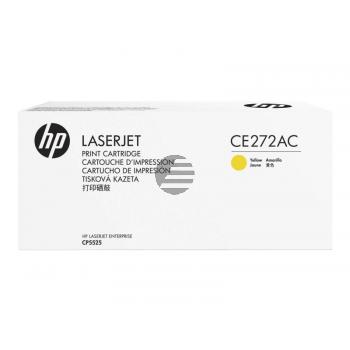HP Toner-Kartusche Contract (nur für Vertragskunden) gelb (CE272AC, 650AC)