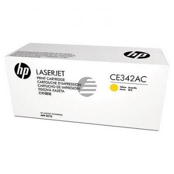 HP Toner-Kartusche Contract (nur für Vertragskunden) gelb (CE342AC, 651AC)