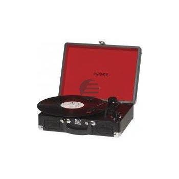 Denver VPL-120 Plattenspieler mit USB Anschluss, schwarz