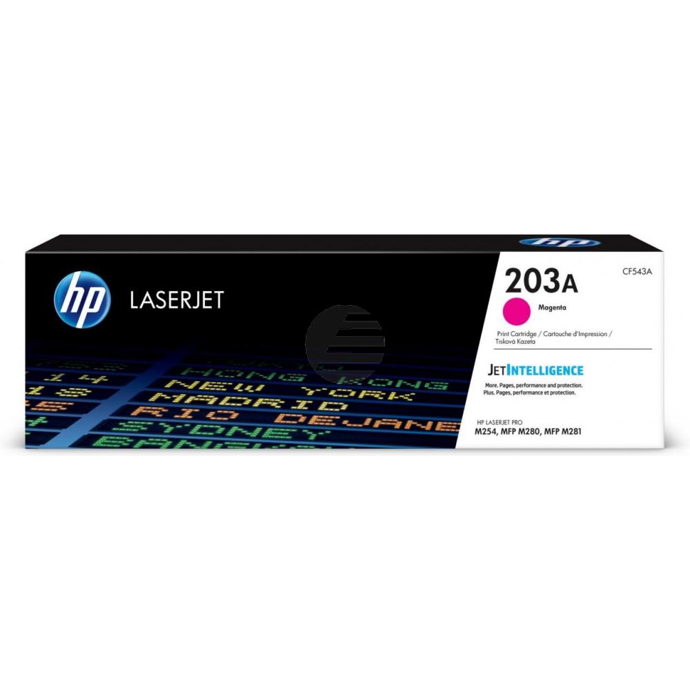 HP Toner-Kartusche magenta (CF543A, 203A)