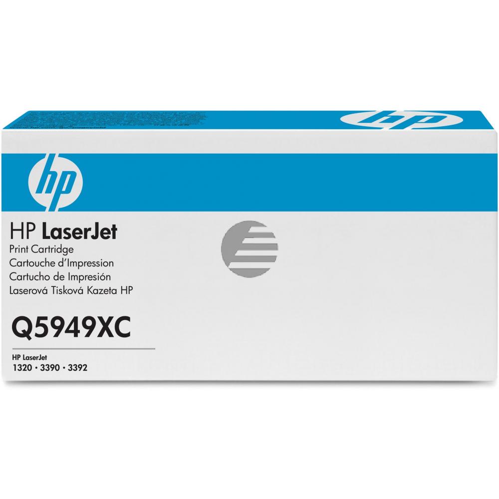 HP Toner-Kartusche Contract (nur für Vertragskunden) schwarz HC (Q5949XC, 49XC)
