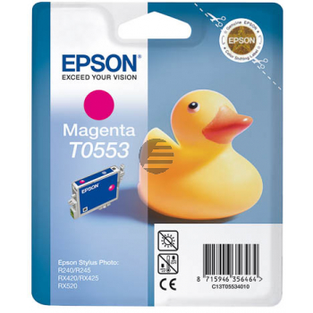 Epson Tintenpatrone magenta (C13T05534010, T0553)