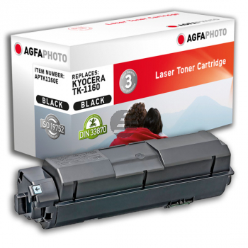 Agfaphoto Toner-Kit schwarz (APTK1160E) ersetzt TK-1160
