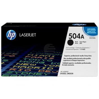 HP Toner-Kartusche schwarz (CE250A, 504A)