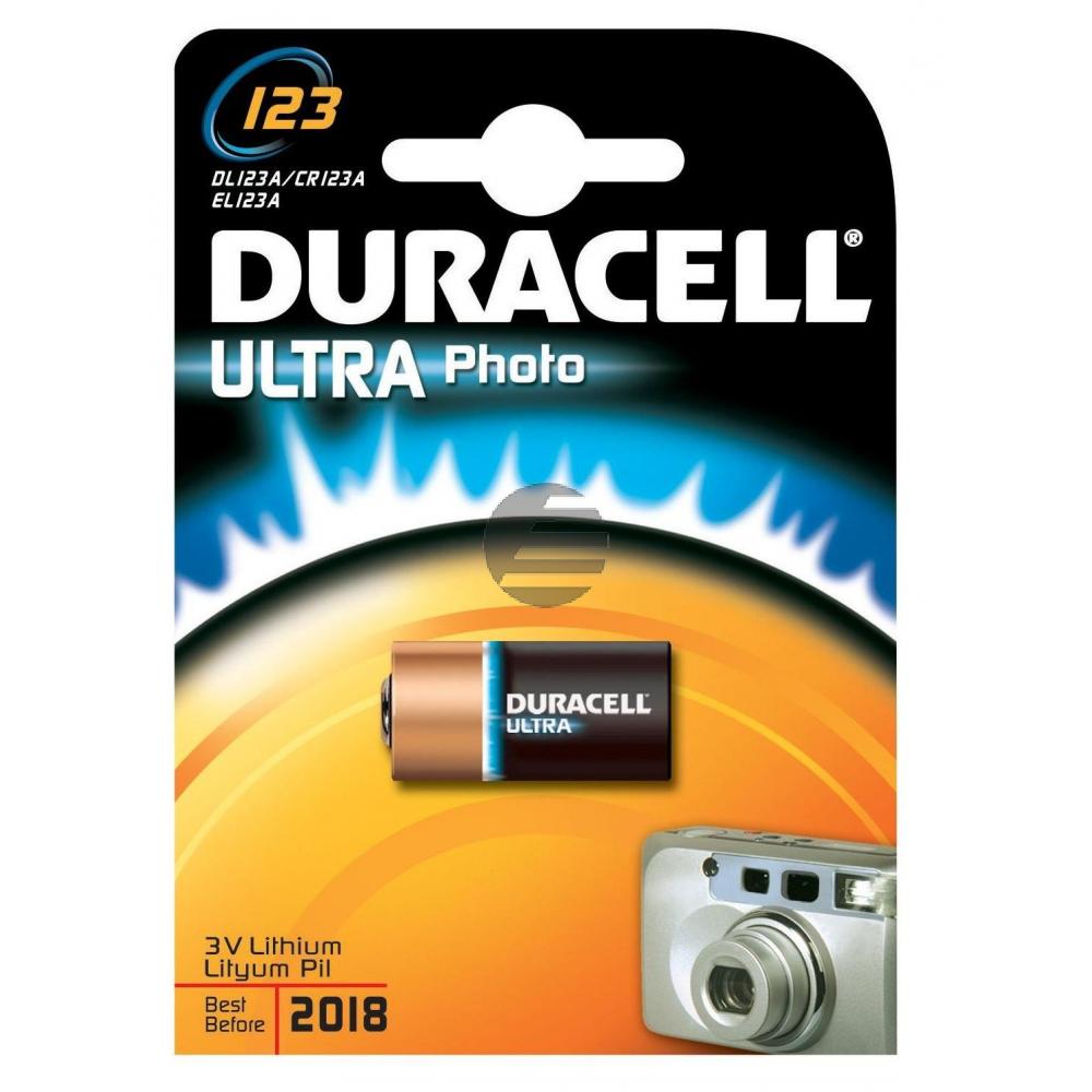 Duracell Foto-Batterie Ultra CR123