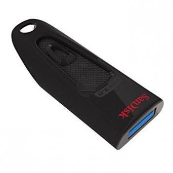 SANDISK CRUZER ULTRA USB STICK 16GB SDCZ48-016G-U46 USB 3.0 schwarz