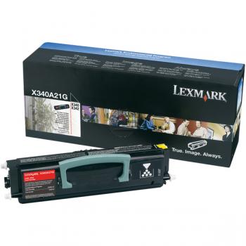 Lexmark Toner-Kartusche schwarz (X340A21G)