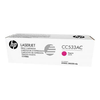 HP Toner-Kartusche Contract (nur für Vertragskunden) magenta (CC533AC, 304AC)