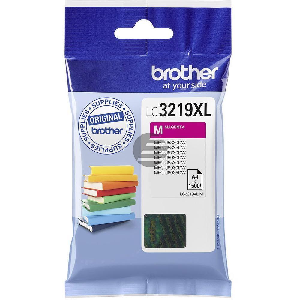 Brother Tintenpatrone magenta HC (LC-3219XLM)