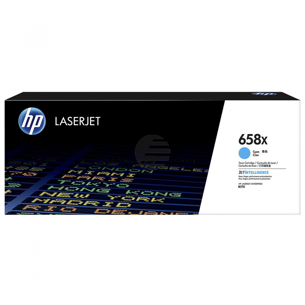 HP Toner-Kit cyan HC (W2001X, 658X)