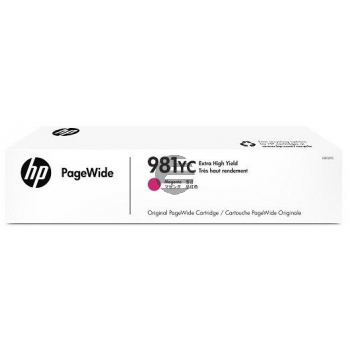 HP Tintenpatrone Contract (nur für Vertragskunden) magenta HC plus (L0R18YC, 981YC)