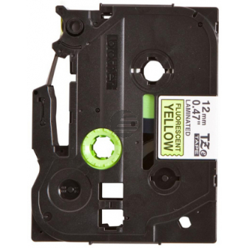 Brother Schriftbandkassette schwarz/signal gelb (TZE-C31)