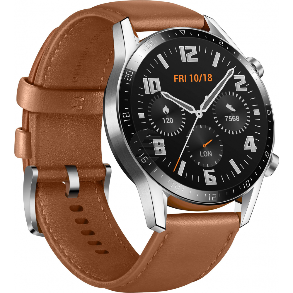 HUAWEI Watch GT 2, 46 mm, Classic Edition, classic brown