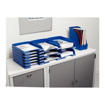 LEITZ Plus Briefkorb, Jumbo A4 52330035 blau