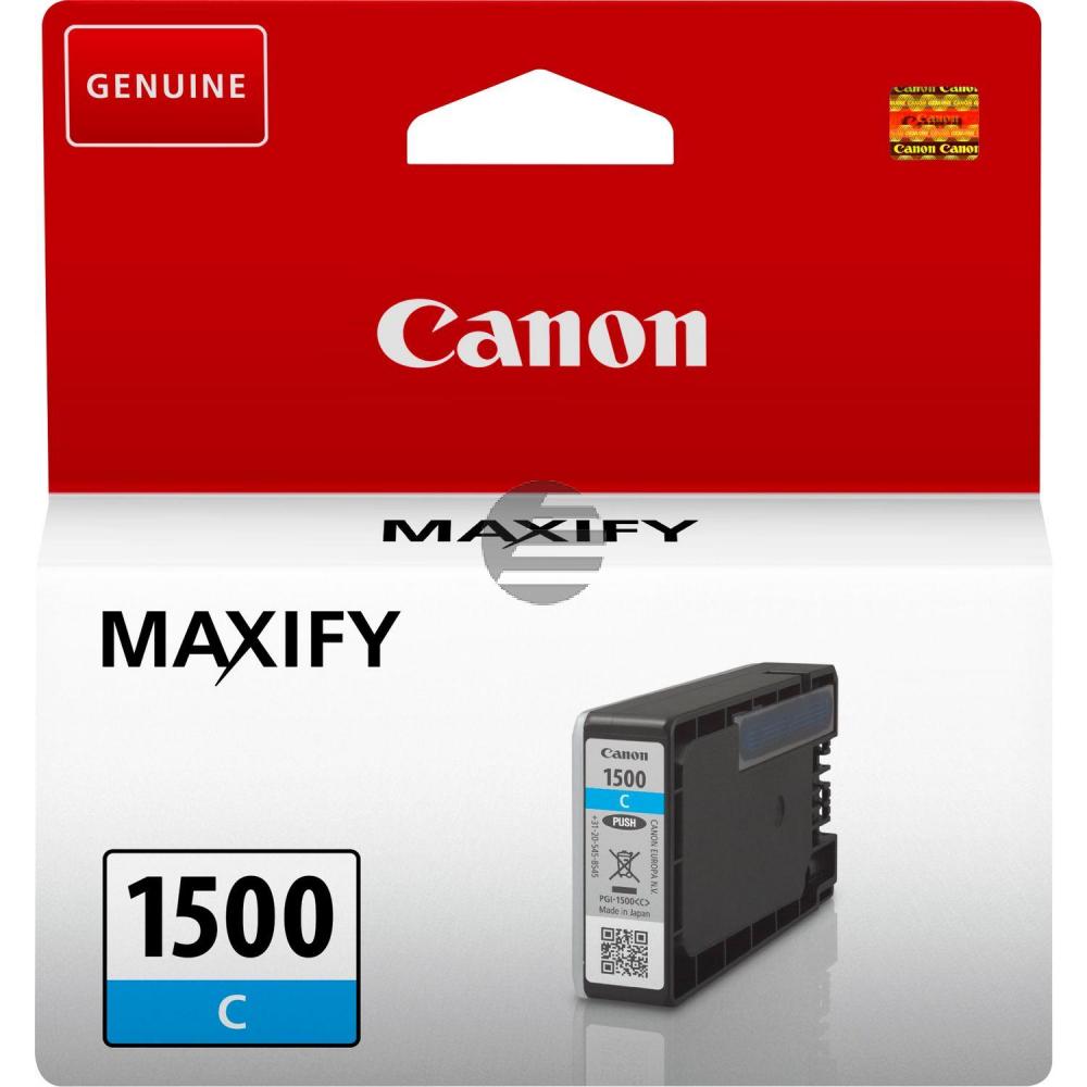 Canon Tintenpatrone cyan (9229B001, PGI-1500C)