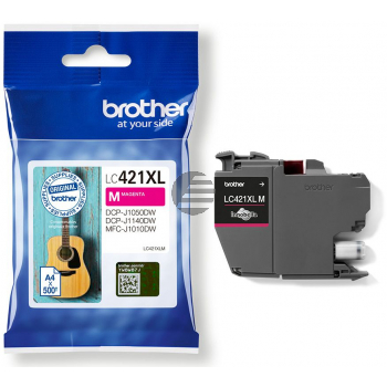 Brother Tintenpatrone magenta HC (LC-421XLM)