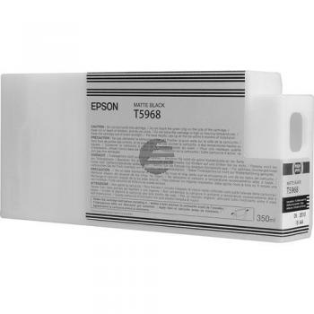 Epson Tintenpatrone schwarz matt (C13T596800, T5968)