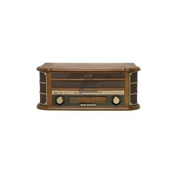 Denver MCR-50 Retro Plattenspielen mit Radio, CD, Kassettendeck, USB Eingang