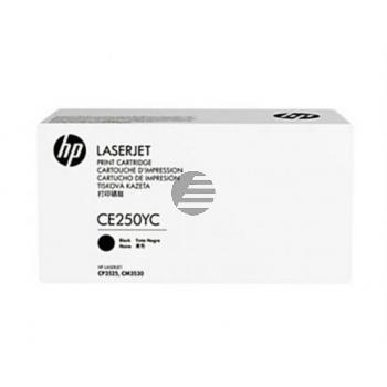 HP Toner-Kartusche Contract (nur für Vertragskunden) schwarz HC (CE250YC, 504Y)
