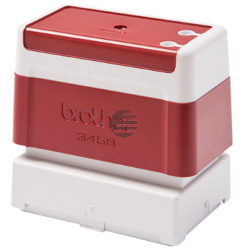 Brother Stempelautomat inklusive Stempelplatte 6 x rot (PR-3458R6P)