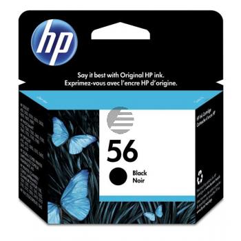 HP Tintendruckkopf schwarz HC (C6656AE, 56)