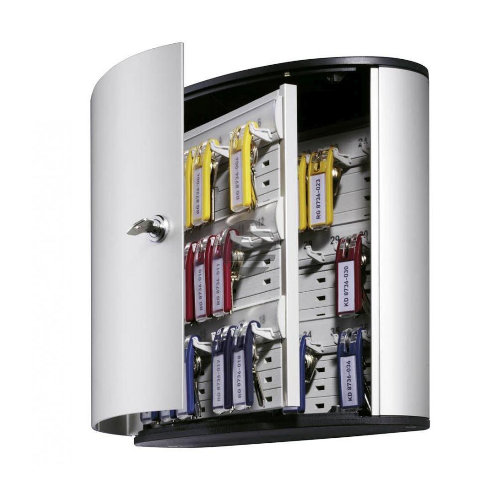 Durable Schlüsselkasten Key Box 36 silber 310 x 310 x 125 mm