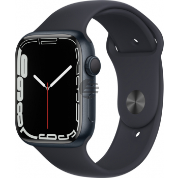 Apple Watch Ser. 7 45 mm Alu mitternacht/Sport mitternacht