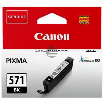 Canon Tintenpatrone schwarz (0385C001, CLI-571BK)