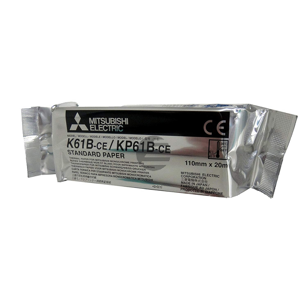 Mitsubishi Thermo-Transfer-Rolle Standard blue tone (KP61B-CE)