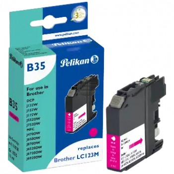 Pelikan Tintenpatrone magenta (1021420188, B35) ersetzt LC-123Y