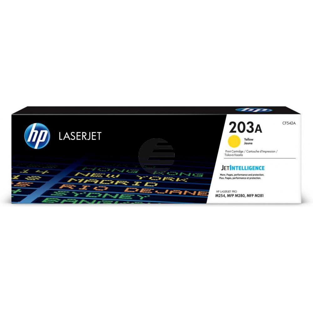 HP Toner-Kartusche gelb (CF542A, 203A)