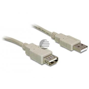 Delock Kabel USB 2.0 Verlängerung A/A 1,8 m S/B