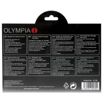 9130 OLYMPIA OELPAPIER A5 12Blatt fuer Aktenvernichter