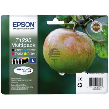 Epson Tintenpatrone gelb, magenta, schwarz, cyan SC (C13T12954012, T1295)