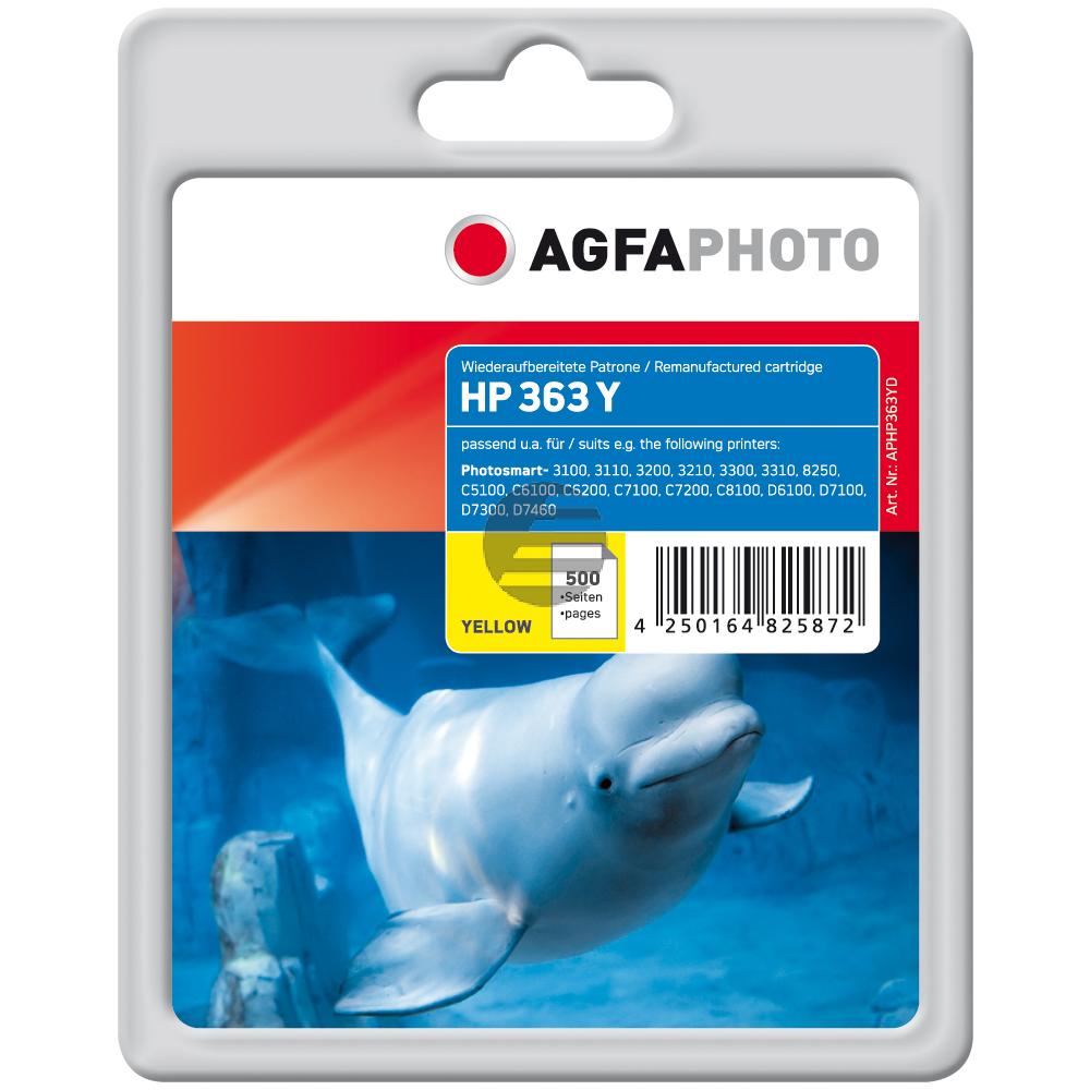Agfaphoto Tintenpatrone gelb (APHP363YD) ersetzt 363